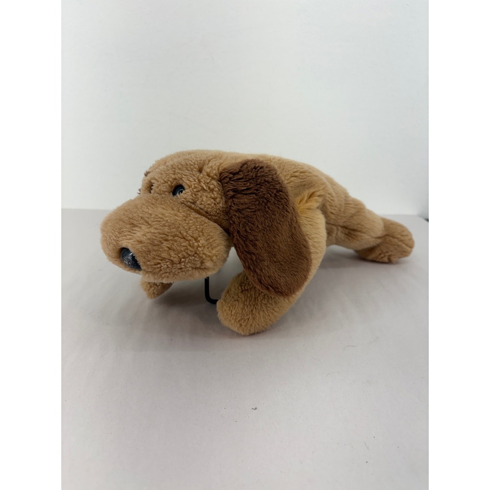 Ty Beanie Buddies Spunky the Dog Tan Brown Plush Stuffed Animal 2000 Vintage